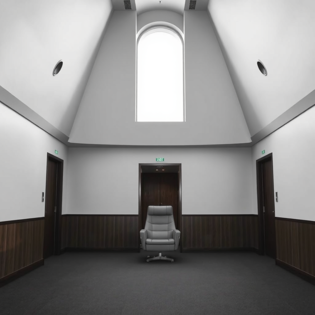 Discreet private terminal lounge environment