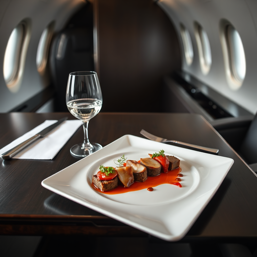 Inflight fine dining