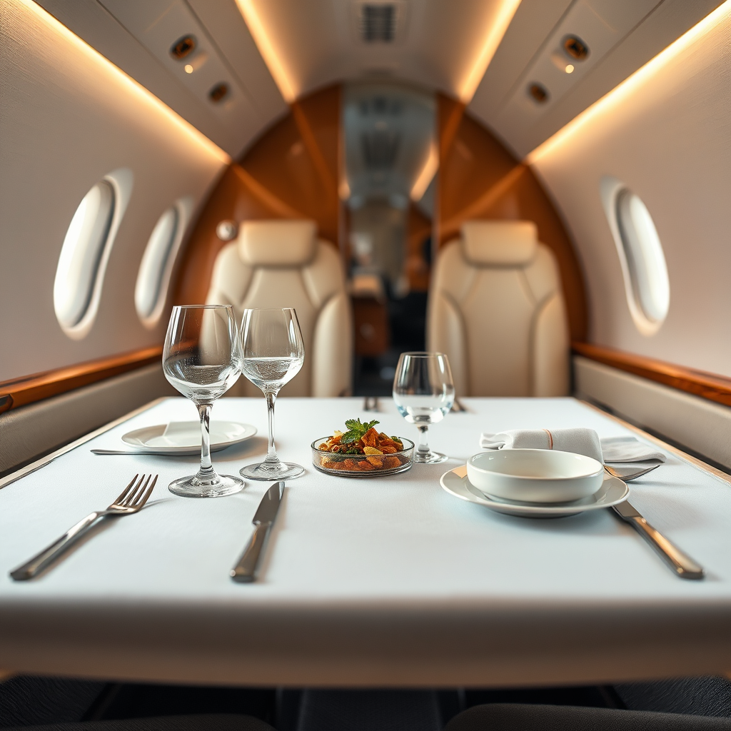 Minimalist fine dining