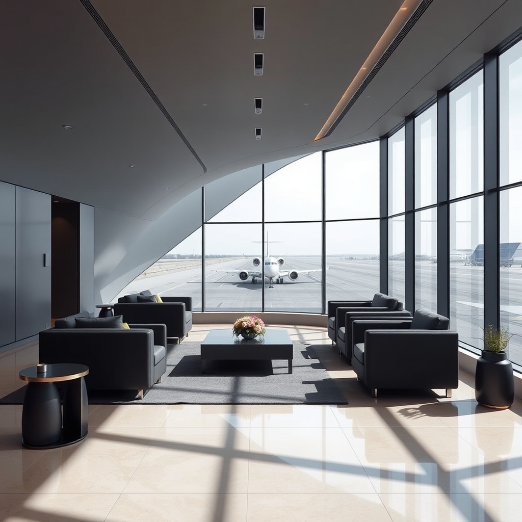 Private terminal lounge