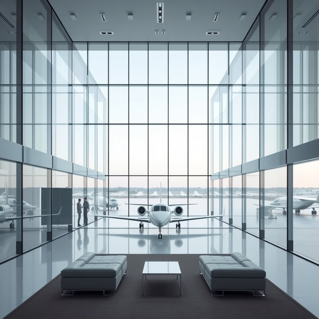 Private terminal interior