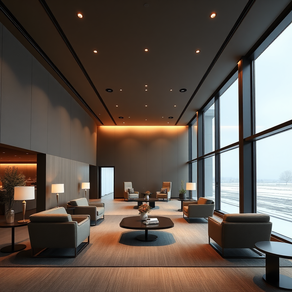 Private terminal lounge