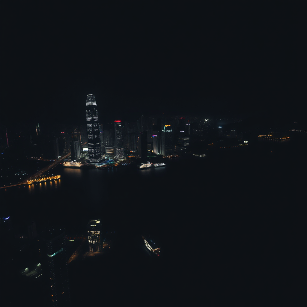 Victoria Harbour aerial view