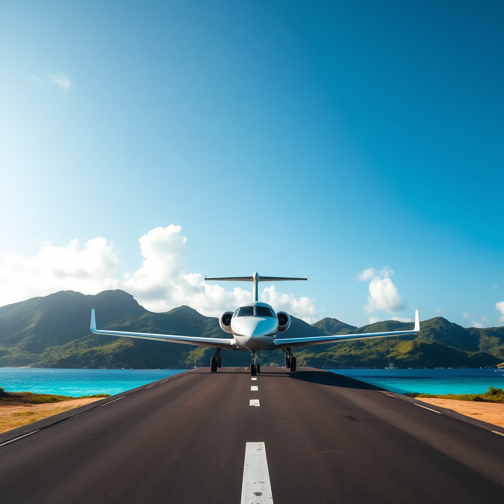 Landing in the Grenadines