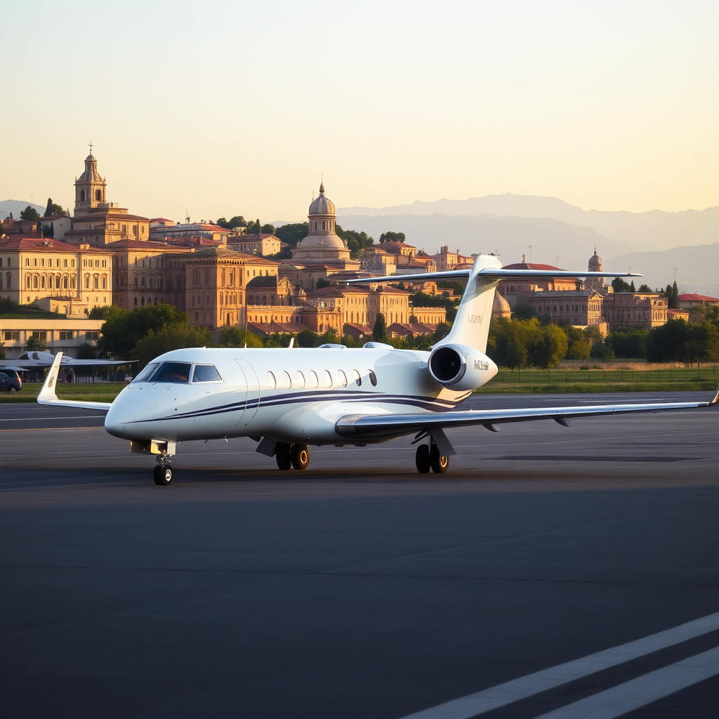 Arrival in Rome