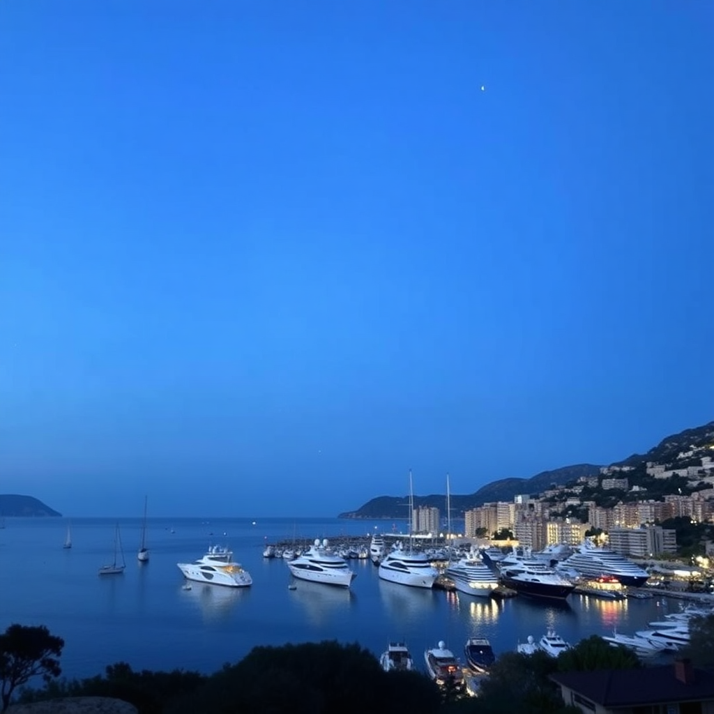 Monaco harbor