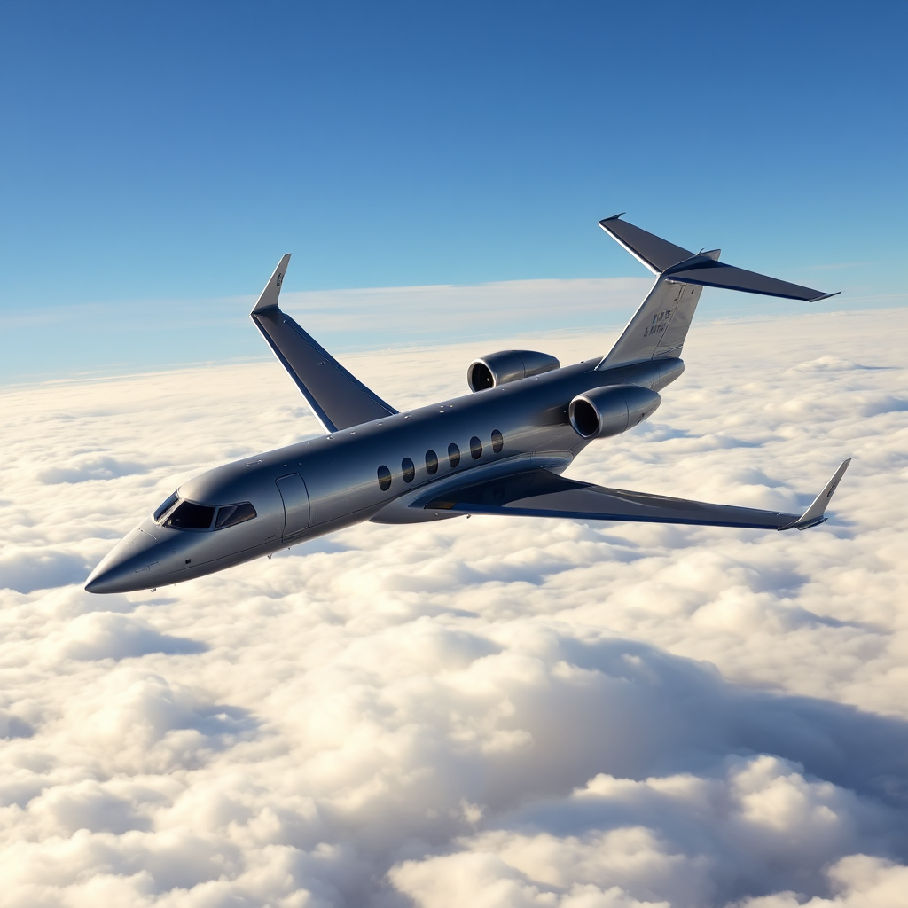 Super-midsize jet