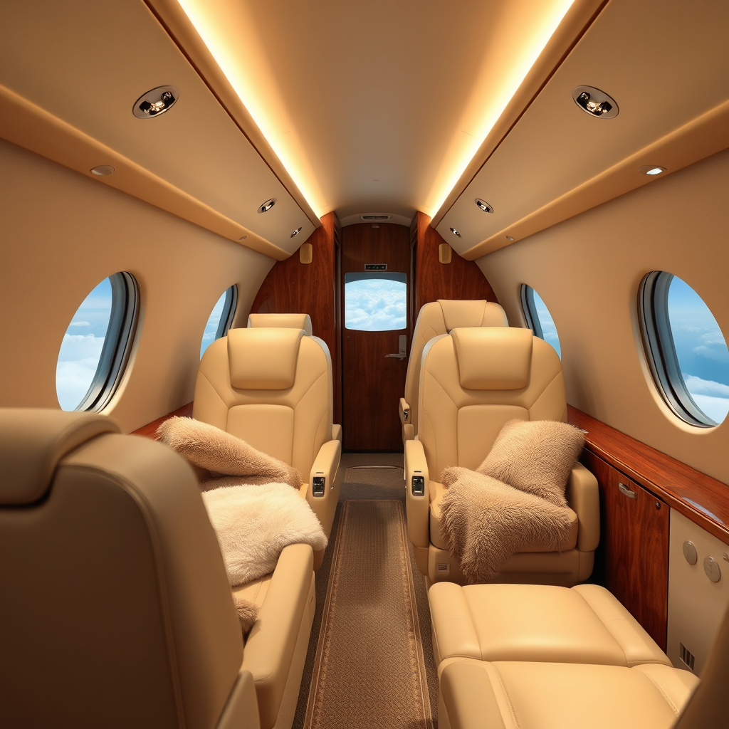 Private Jet Seating