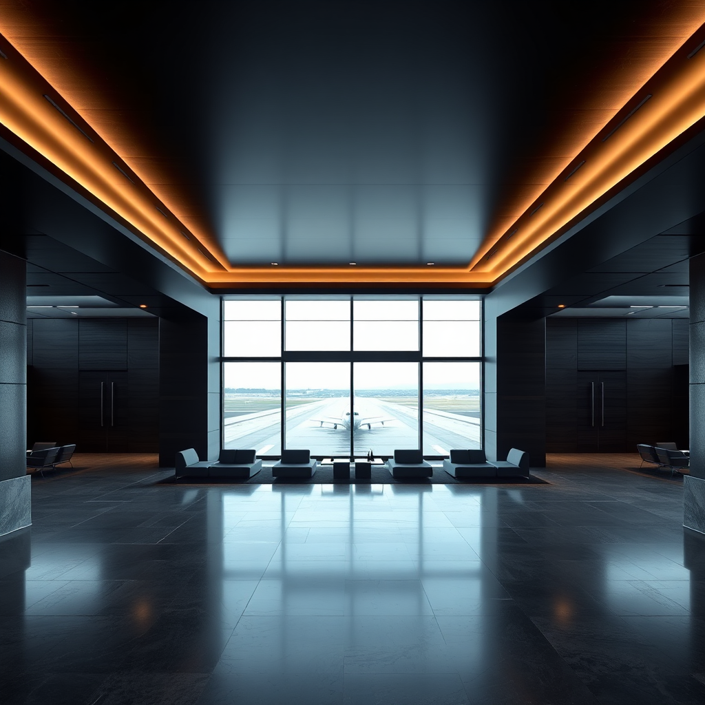 Private Terminal Lounge Architecture