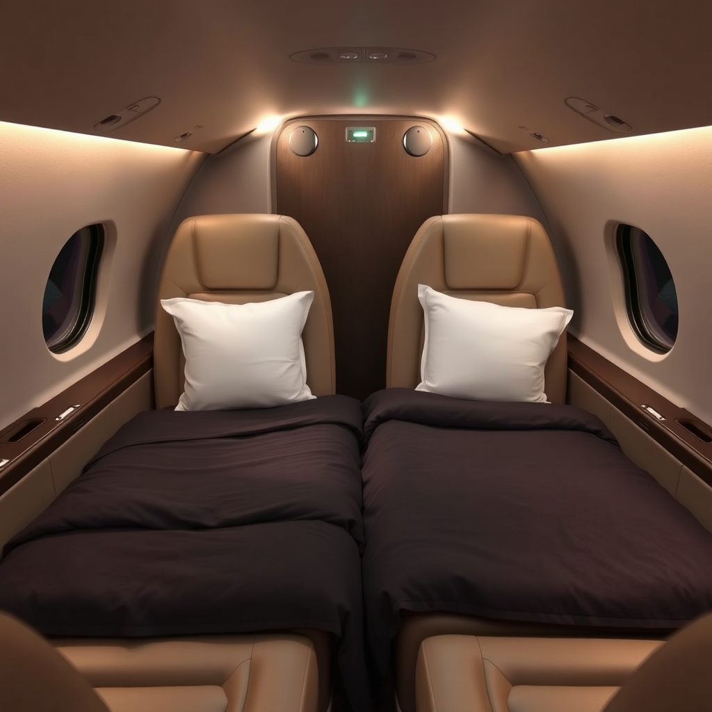 Cabin sleeping configuration