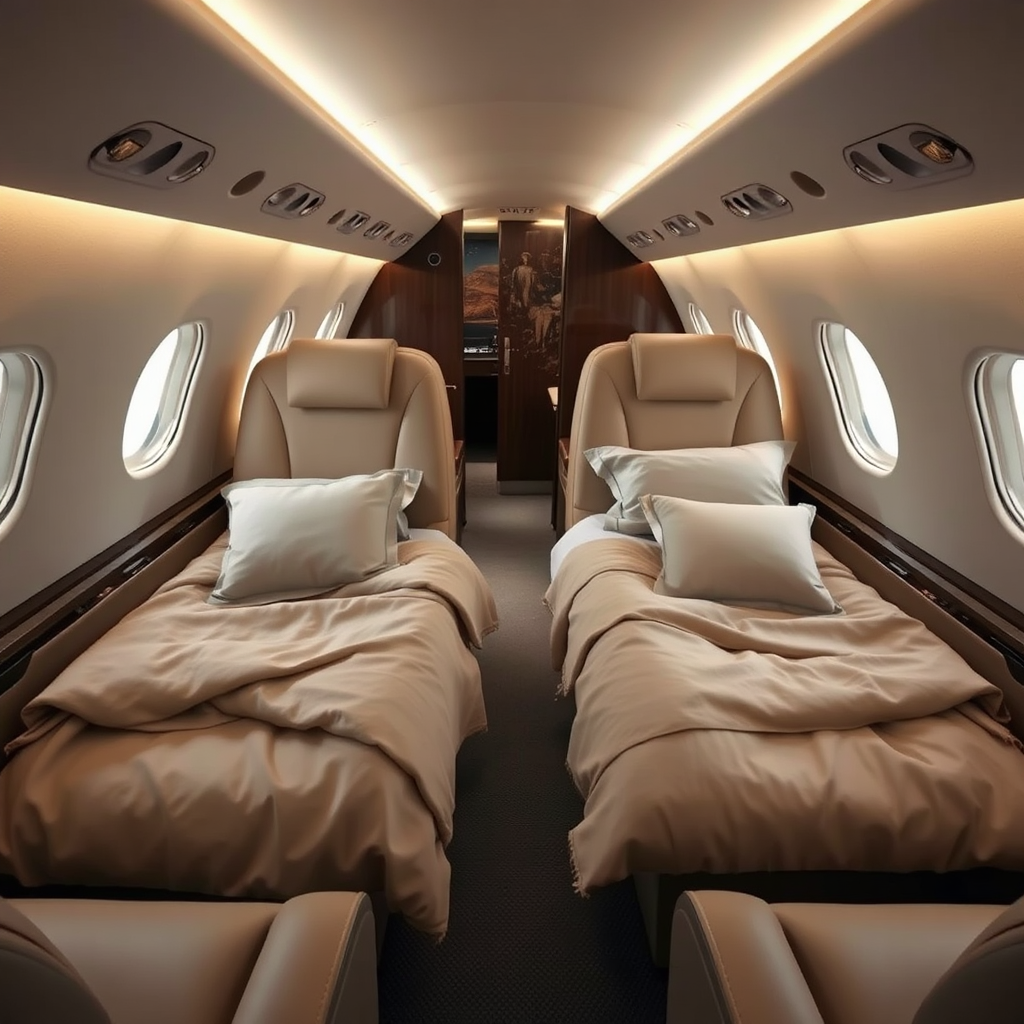 Cabin sleeping layout