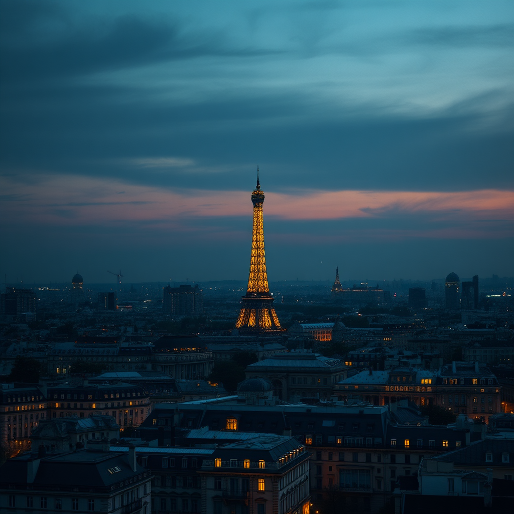 Paris at Dusk