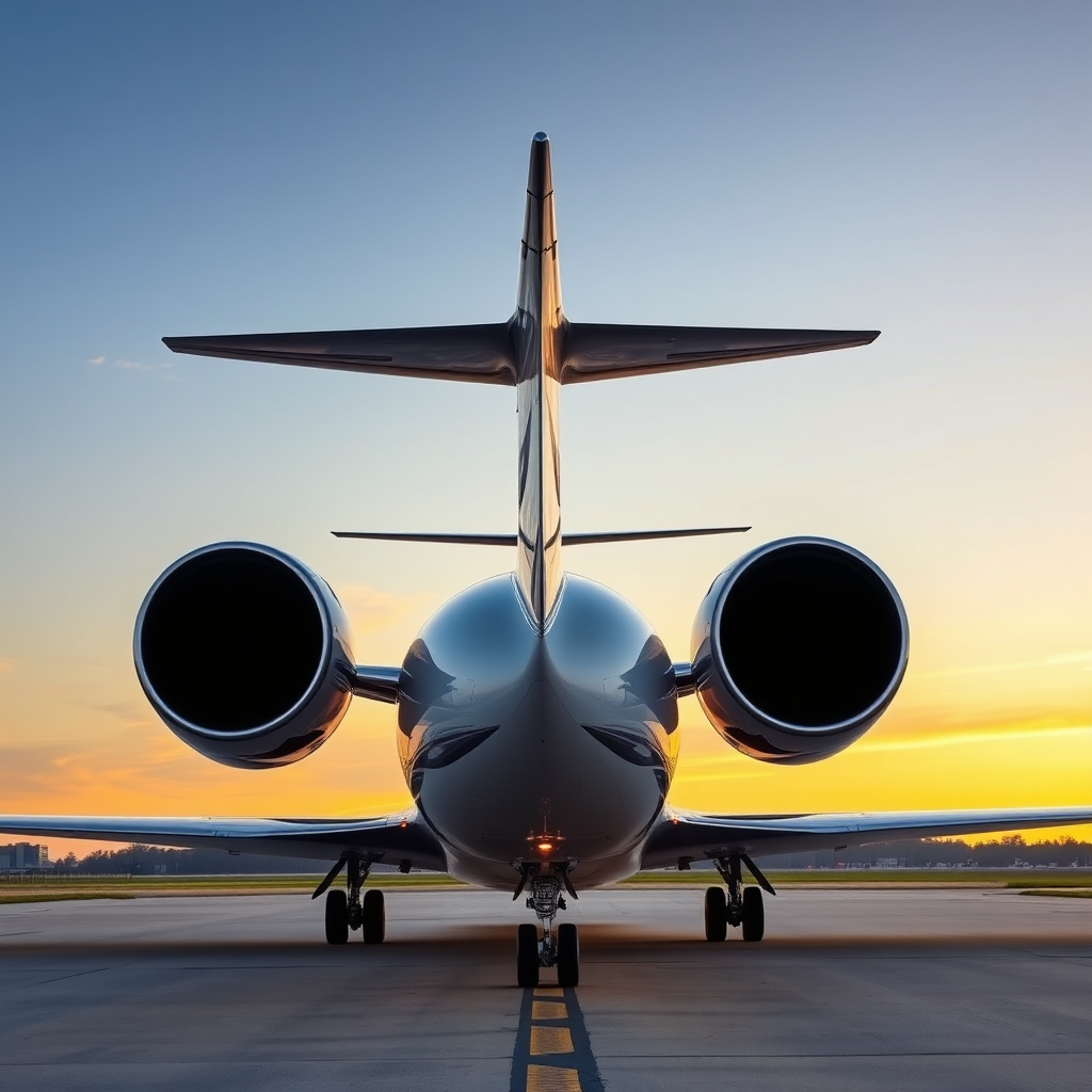 Heavy private jet