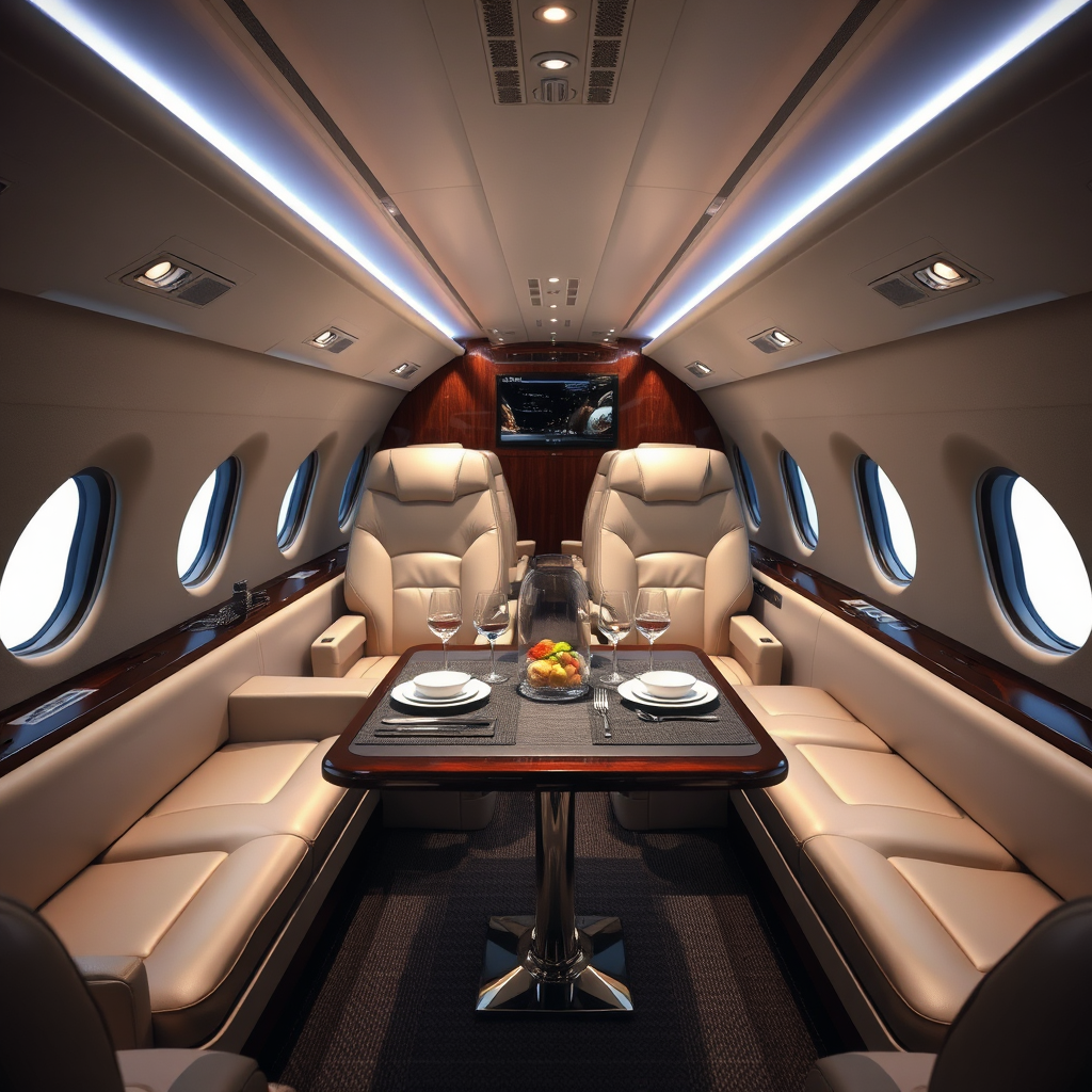 VIP Configured Jet