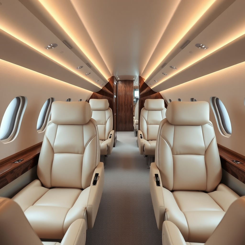 Private Jet Cabin