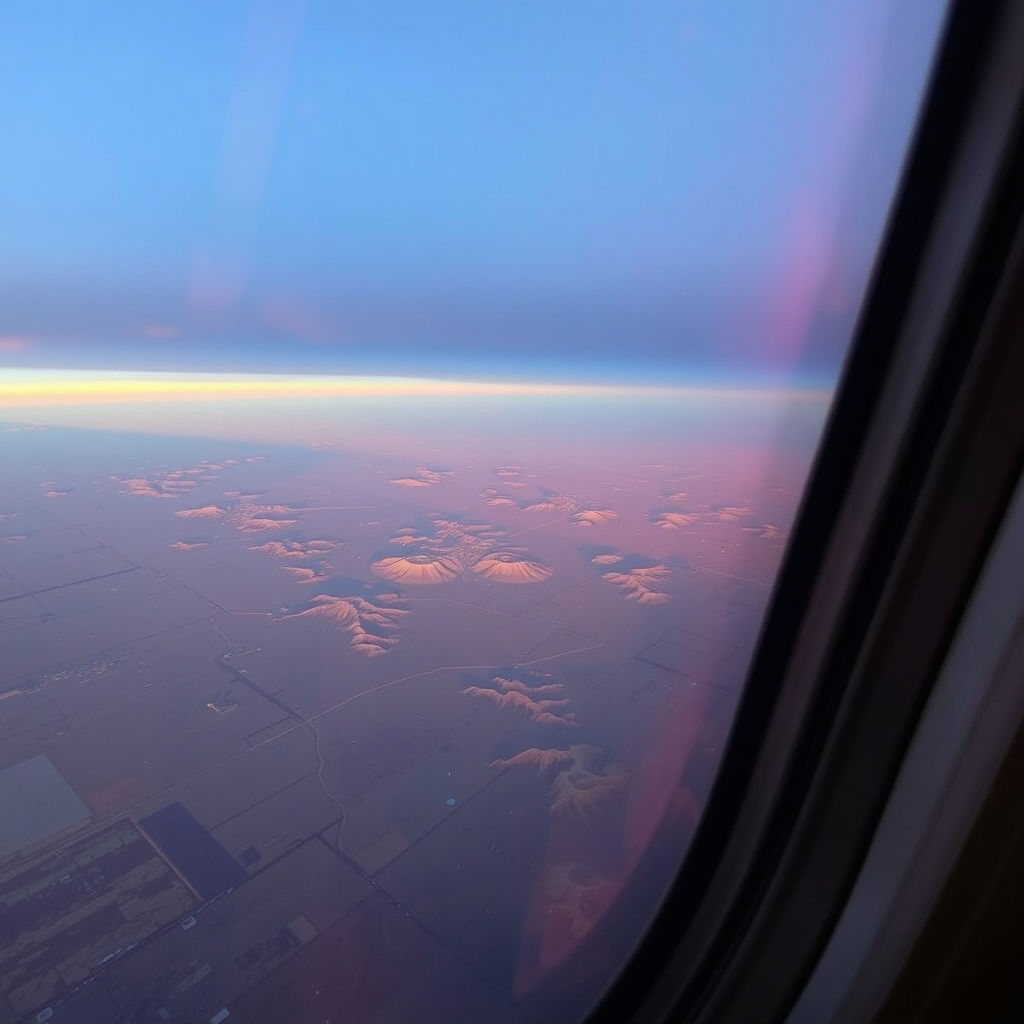 High altitude view