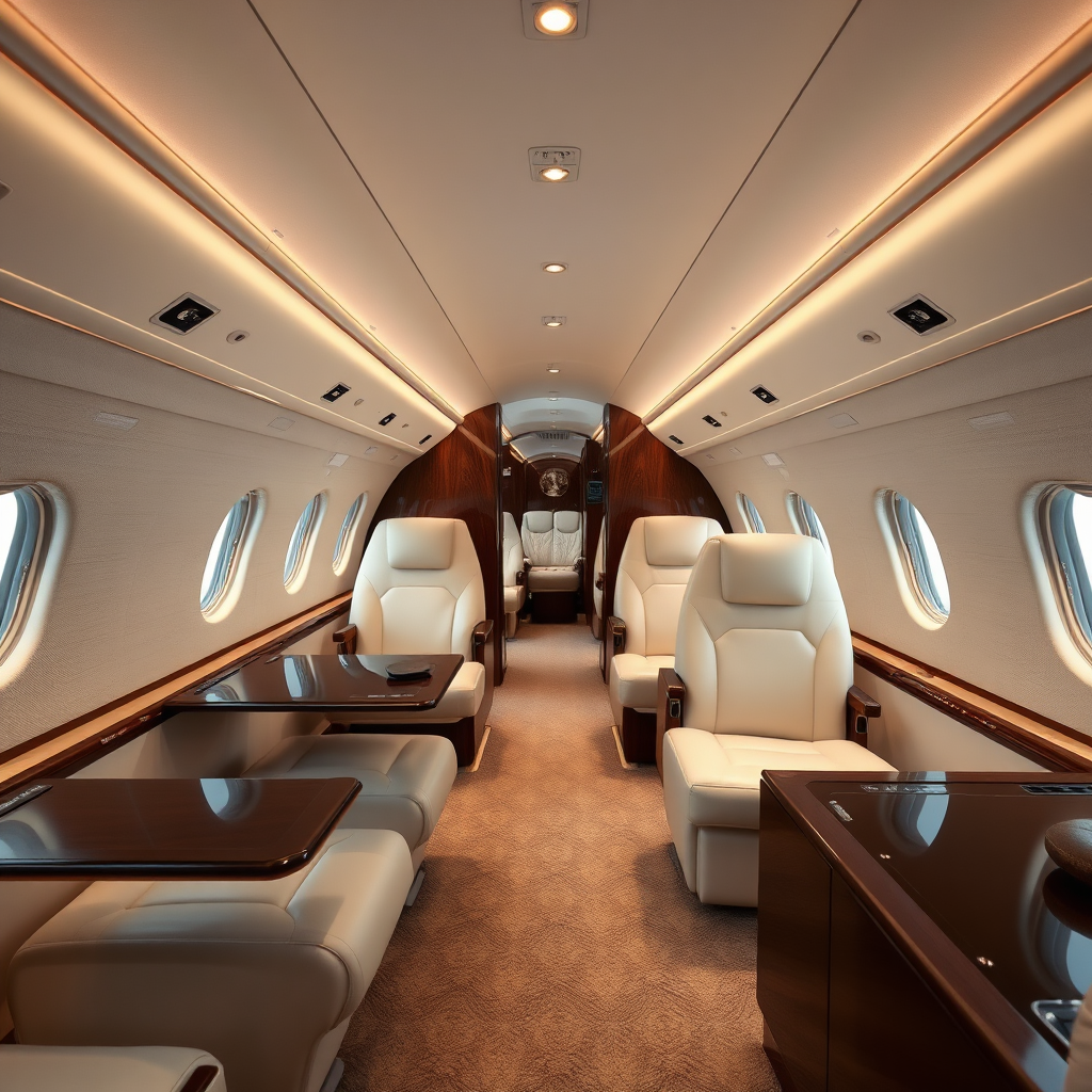 Luxury Jet Cabin