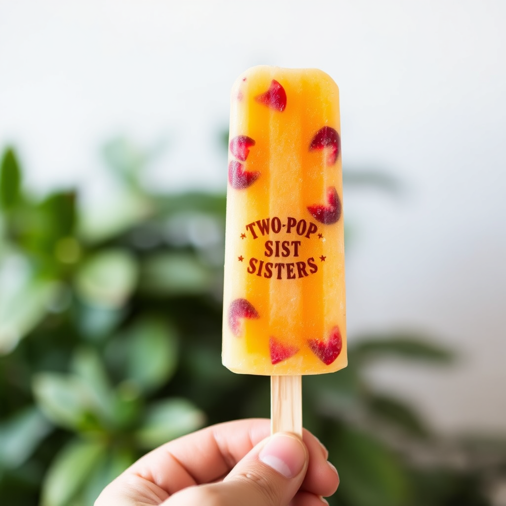 Close-up of a perfect popsicle