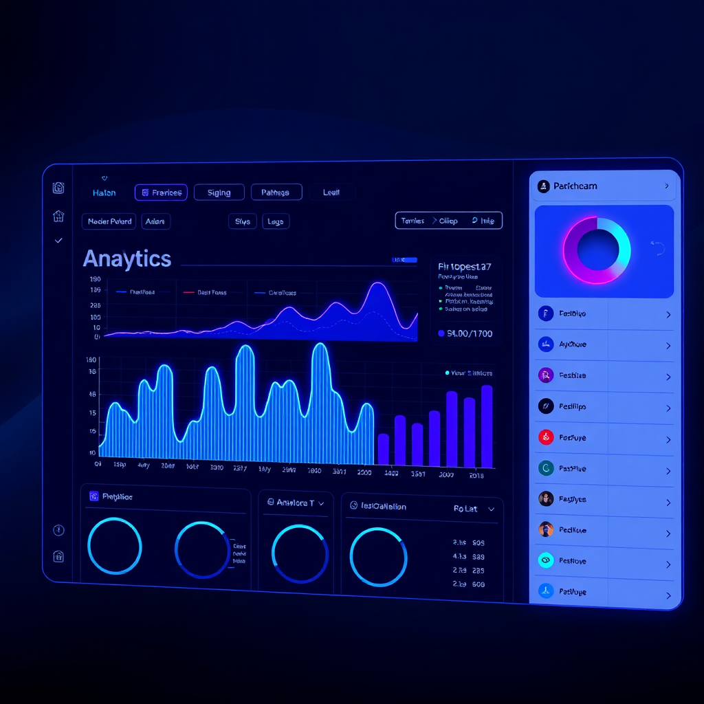 HighLevel Dashboard UI