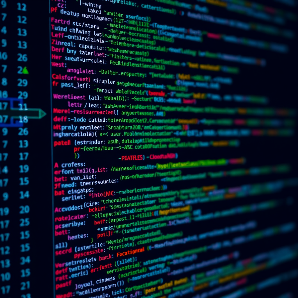 A complex XML code snippet representing the Beauty viki website sitemap. The code is highlighted with different colors to emphasize key elements and attributes. The background is a technical and sophisticated environment, suggesting the importance of SEO optimization.