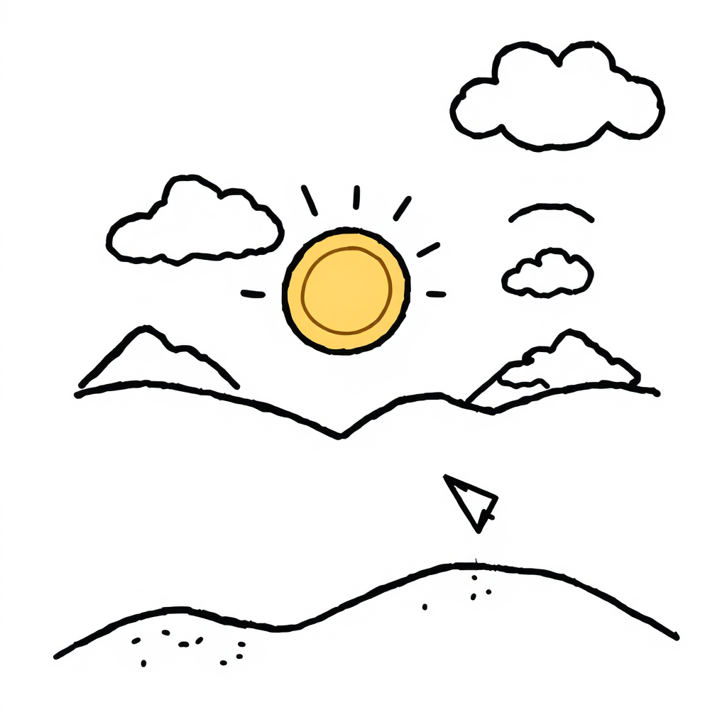 A friendly chatbot icon engaging in conversation, surrounded by messaging app logos. The scene is bright and inviting, emphasizing ease of use.