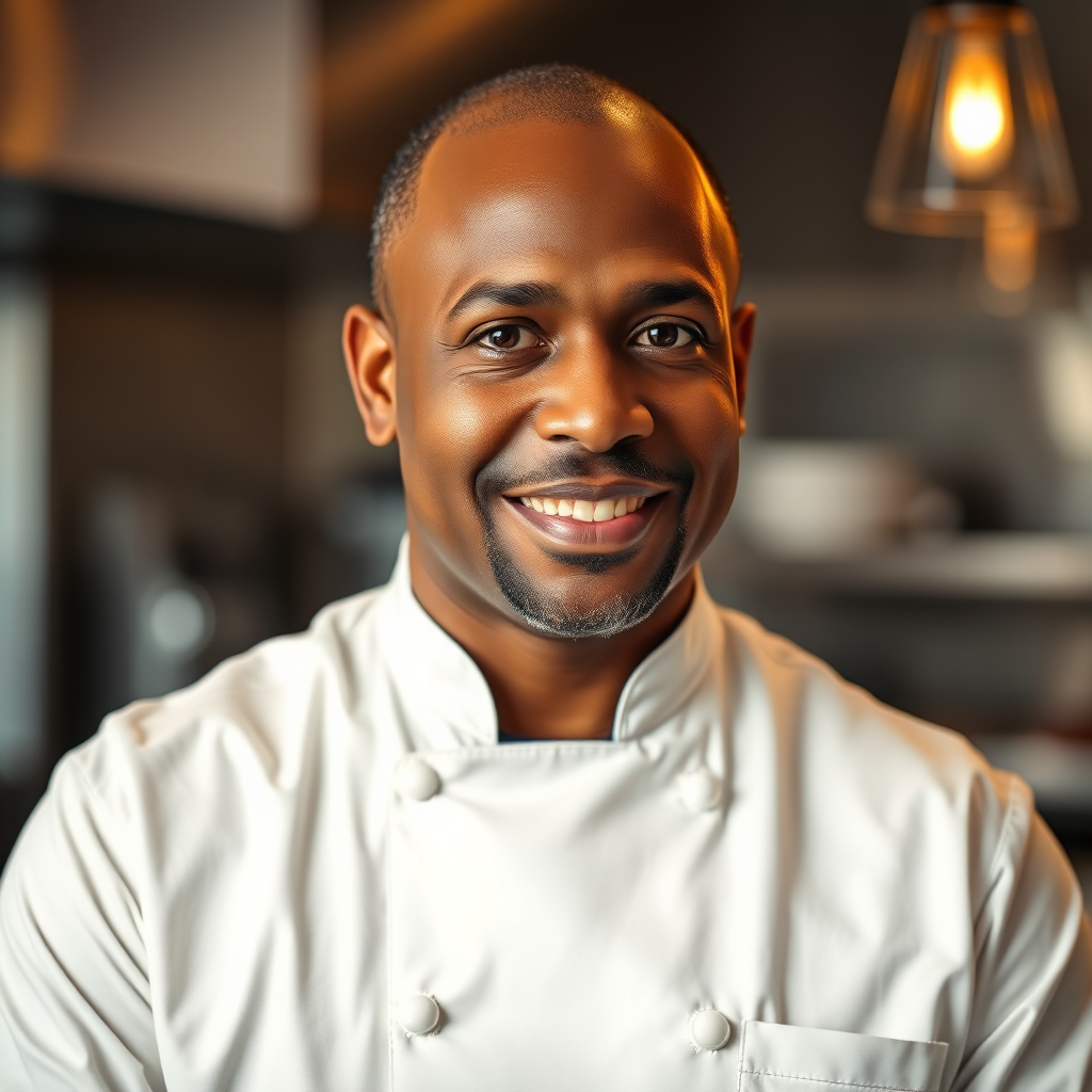 Portrait of Chef Maurice Johnson