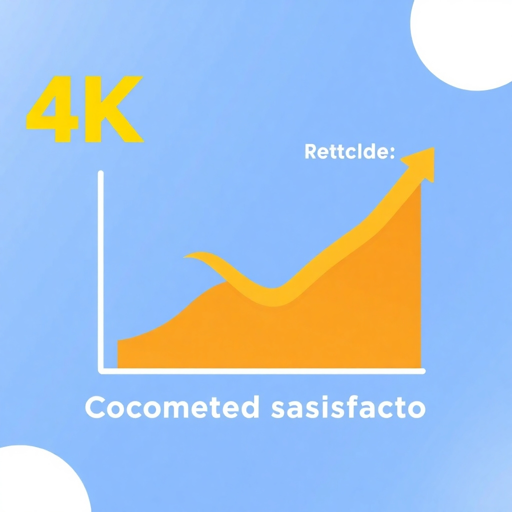 A stylized image, 4K resolution, of a graph showing downward trending costs paired with upward trending customer satisfaction.  The color scheme is vibrant and clear. Use a style that conveys professionalism and cost-effectiveness.