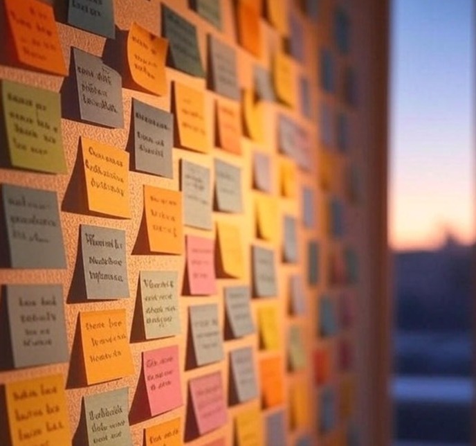 Depict a consultant engaged in a discussion with a client, surrounded by charts and data insights on a large screen. The setting should feel open and inviting, incorporating warm lighting and comfortable seating. Use a balanced color palette of earthy tones, showcasing professionalism and clarity, captured in high-quality format.