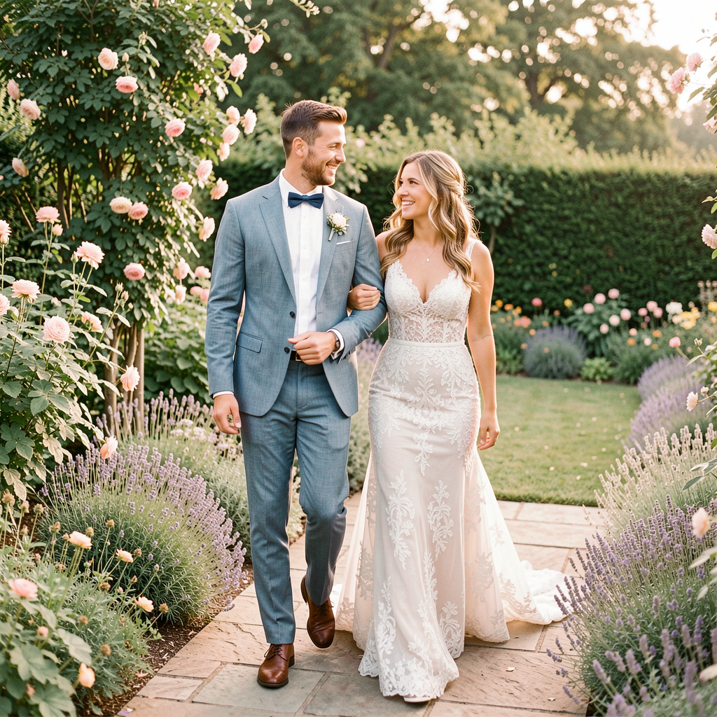 Couple walking