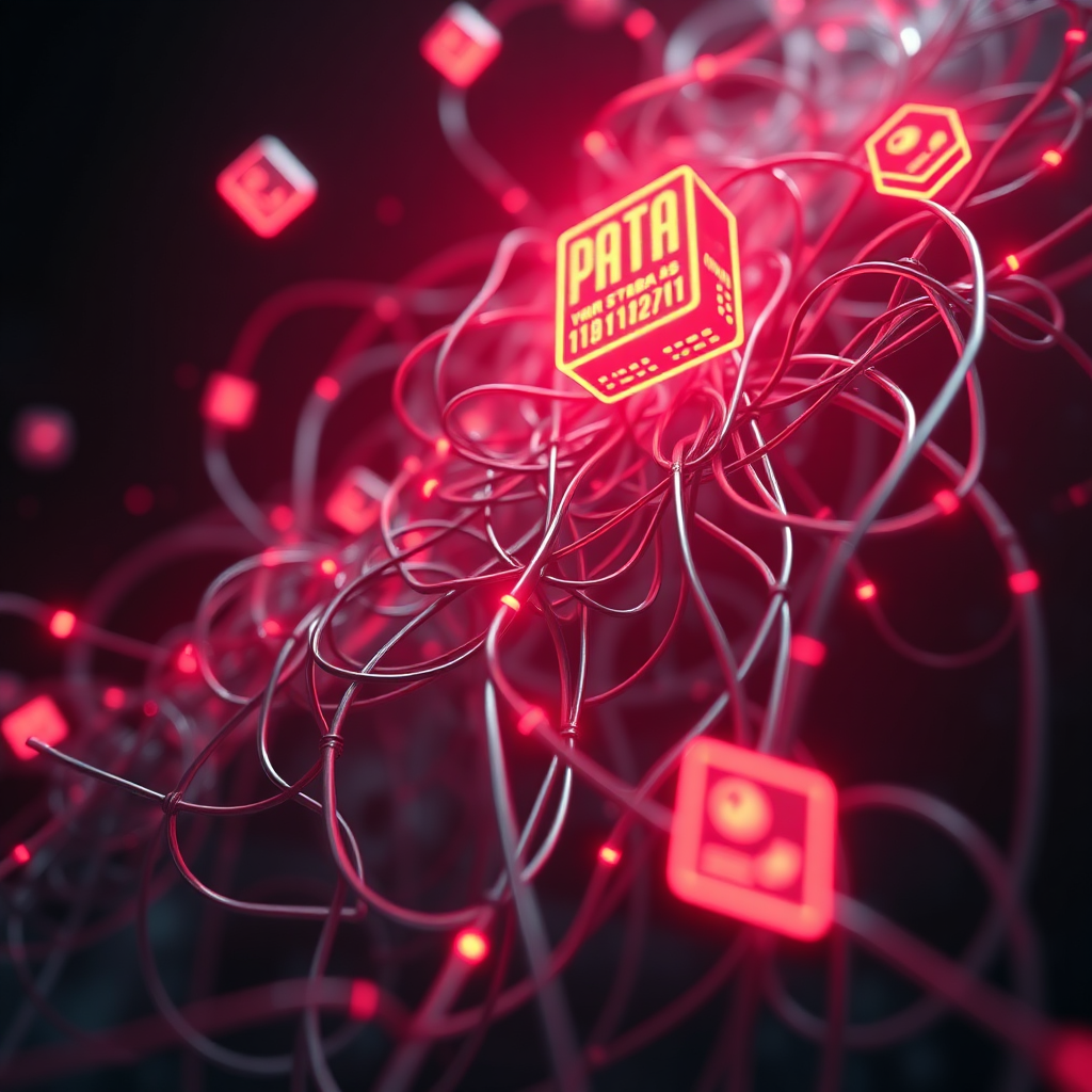 Chaotic workflow illustration