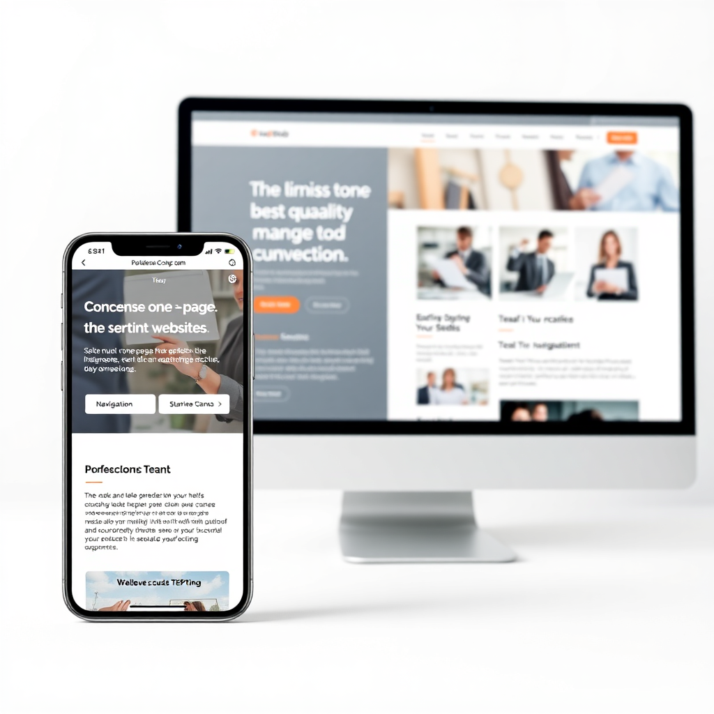 One-pager and Multi-page Website