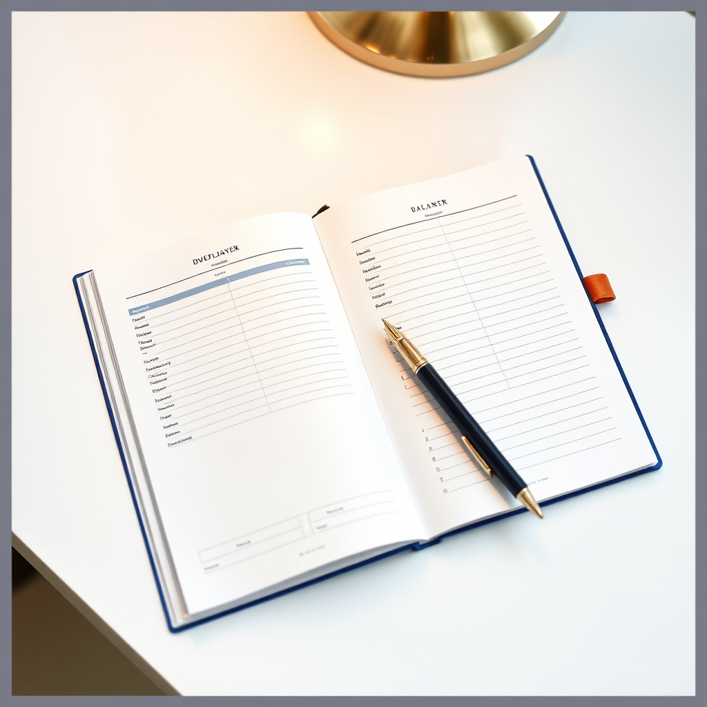 Budget Planner notebook