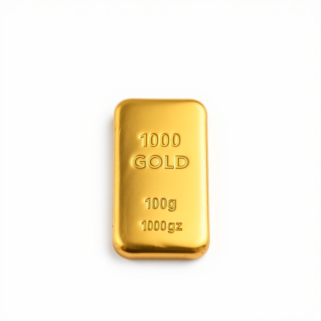 Goldbarren 100g