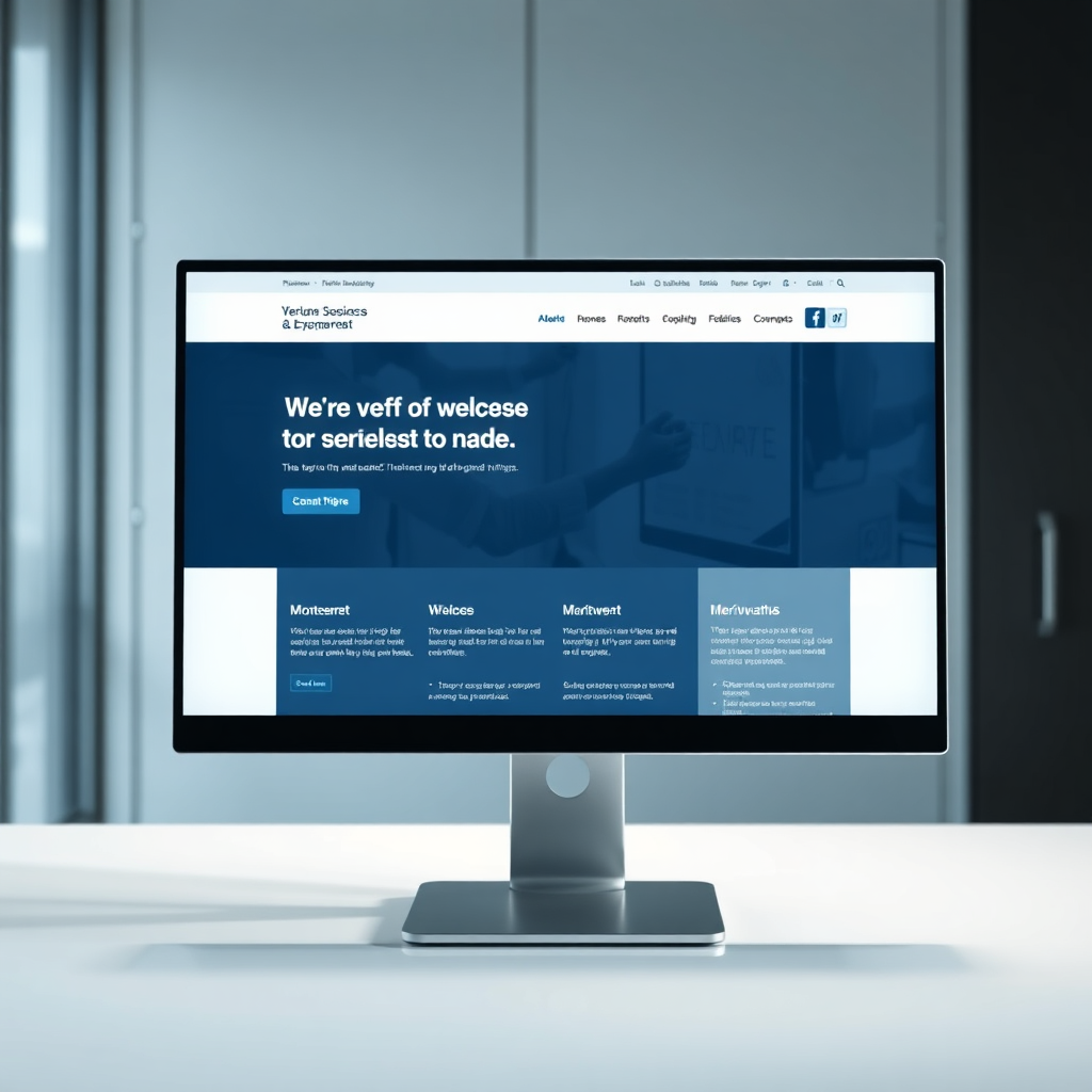 Serious Business Website Design