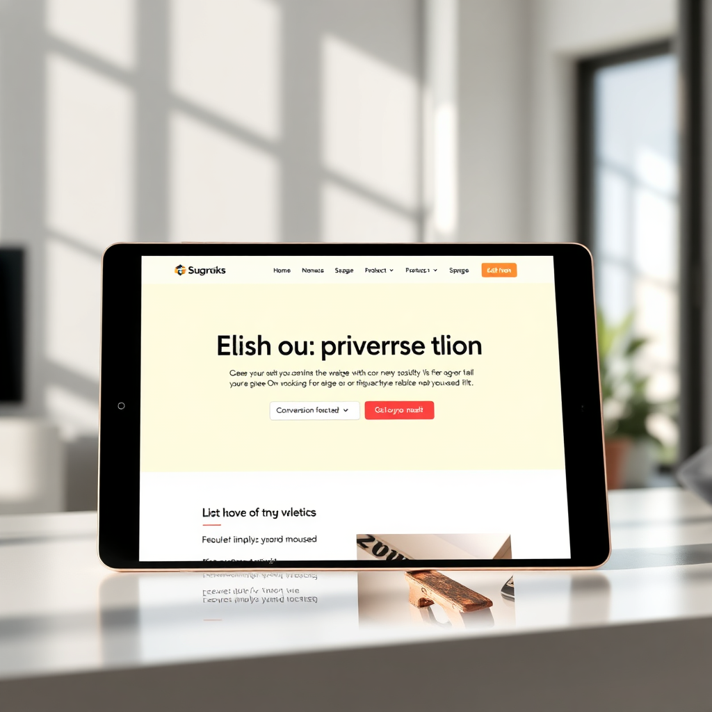 Landing and Sales Pages