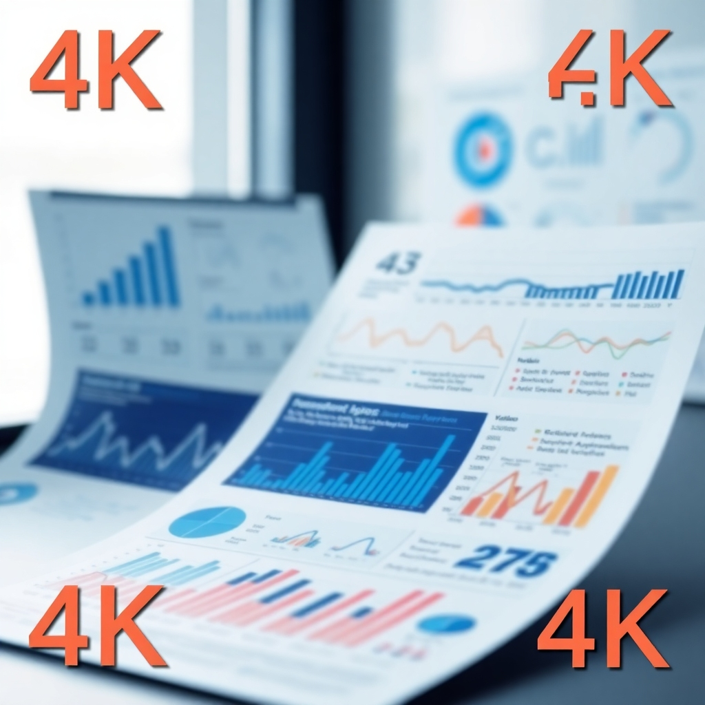 A stylized 4K image representing a detailed research report. The image features a blend of scientific data, charts, and graphical representations. The background is clean and modern, evoking professionalism and credibility. Soft lighting highlights key data points and ensures readability. Consider adding subtle visual cues such as neurons or brain structures, intertwined with the data to underscore the focus on neuroscience.