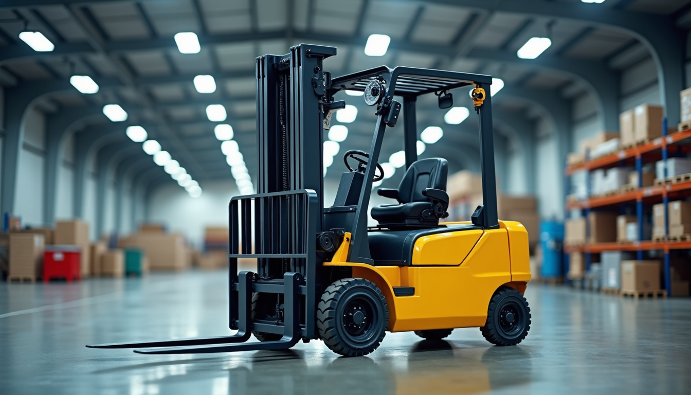 A Pacific Rental Company employee is providing expert advice to a customer in a well-lit showroom. The employee is pointing to the features of a piece of equipment (e.g., a tile saw or a generator) while the customer listens attentively. The setting is professional and inviting, with various pieces of equipment displayed in the background. The overall atmosphere is one of trust, expertise, and customer service.