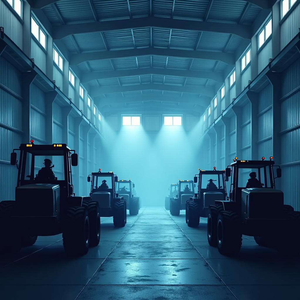 A delivery truck with the 'Pacific Rental Company' logo is shown delivering a piece of equipment (e.g., a generator or a small excavator) to a residential construction site. The truck is parked safely, and a uniformed driver is carefully unloading the equipment. In the background, the construction site is active, with workers preparing the area for the equipment. The lighting is bright and natural, suggesting a sunny day and a smooth, efficient delivery process.