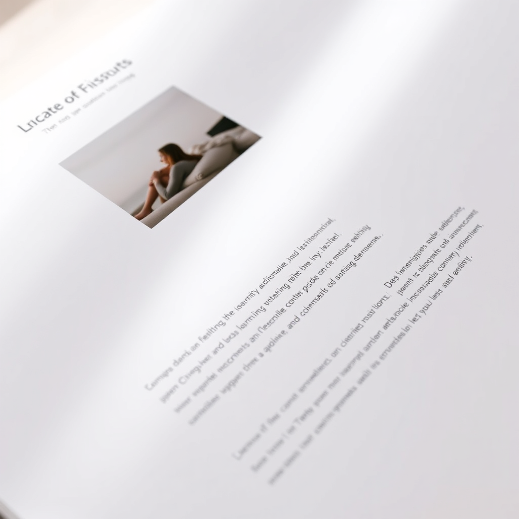An image depicting a minimalist website design, showcasing a clean layout with ample white space and subtle animations. The website features a single, captivating image and concise text. The color palette is muted and sophisticated, with neutral tones and subtle accents. Lighting is soft and diffused, creating a sense of calm and elegance. The camera angle is a close-up, emphasizing the simplicity and clarity of the design. Texture details highlight the smooth surface of the website and the high-quality typography. Style references include elements of Scandinavian design and minimalist web design aesthetics.