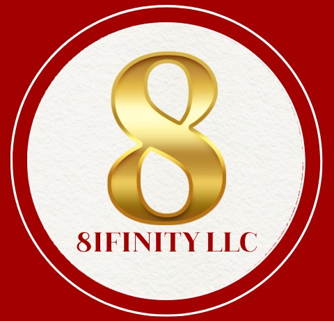 Create a 4K, high-quality image representing 8Ifinity's mission. The image should be a stylized illustration of a tree with roots representing accounting principles and branches representing financial growth. The tree should be set against a backdrop of interconnected data points and charts, symbolizing the interconnectedness of financial services. The color palette should consist of calming blues, greens, and earthy tones, with golden highlights emphasizing growth and prosperity. Stylized, clean lines, and a sense of trustworthiness. The overall composition should convey stability, growth, and the interconnectedness of accounting and financial success. Consider art deco or modern abstract art style as inspiration.