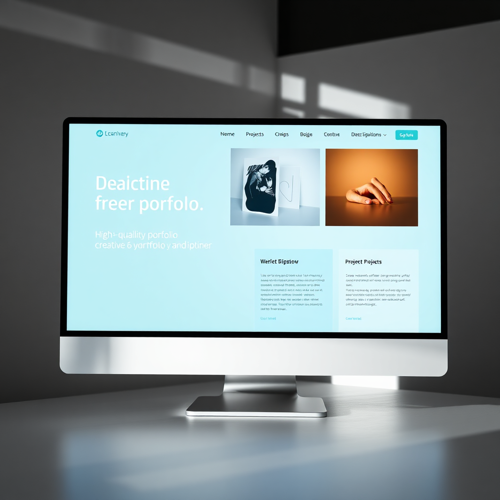 Creative Portfolio Website Template