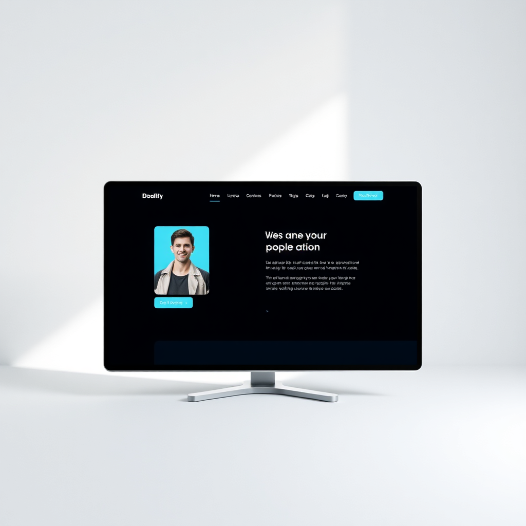 Personal Landing Page Template