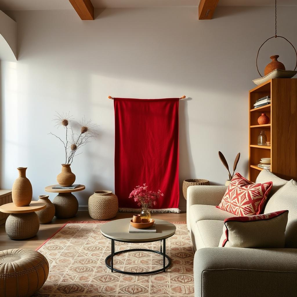 Unique home decor or textile items.