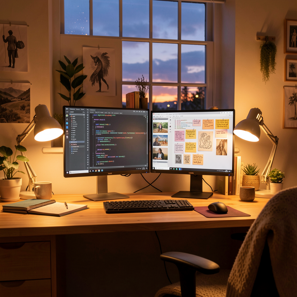 Flexible remote workspace setup