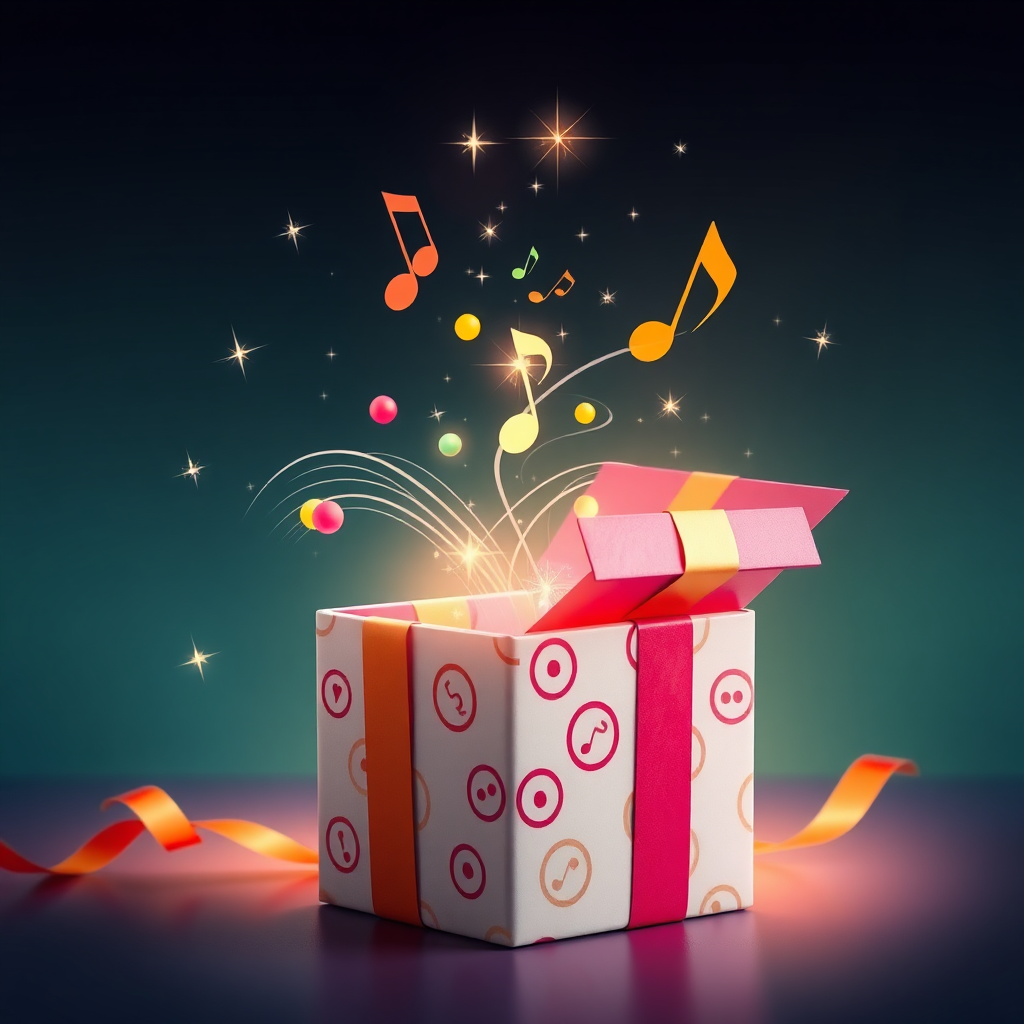Ilustrasi Hadiah Musik yang Mengejutkan