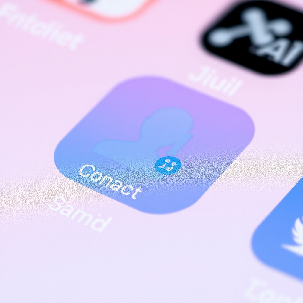 A phone icon for users to recognize the contact.