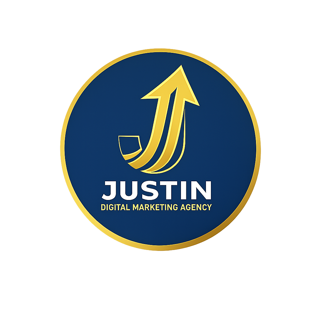 Justin Digital Marketing Agency logo