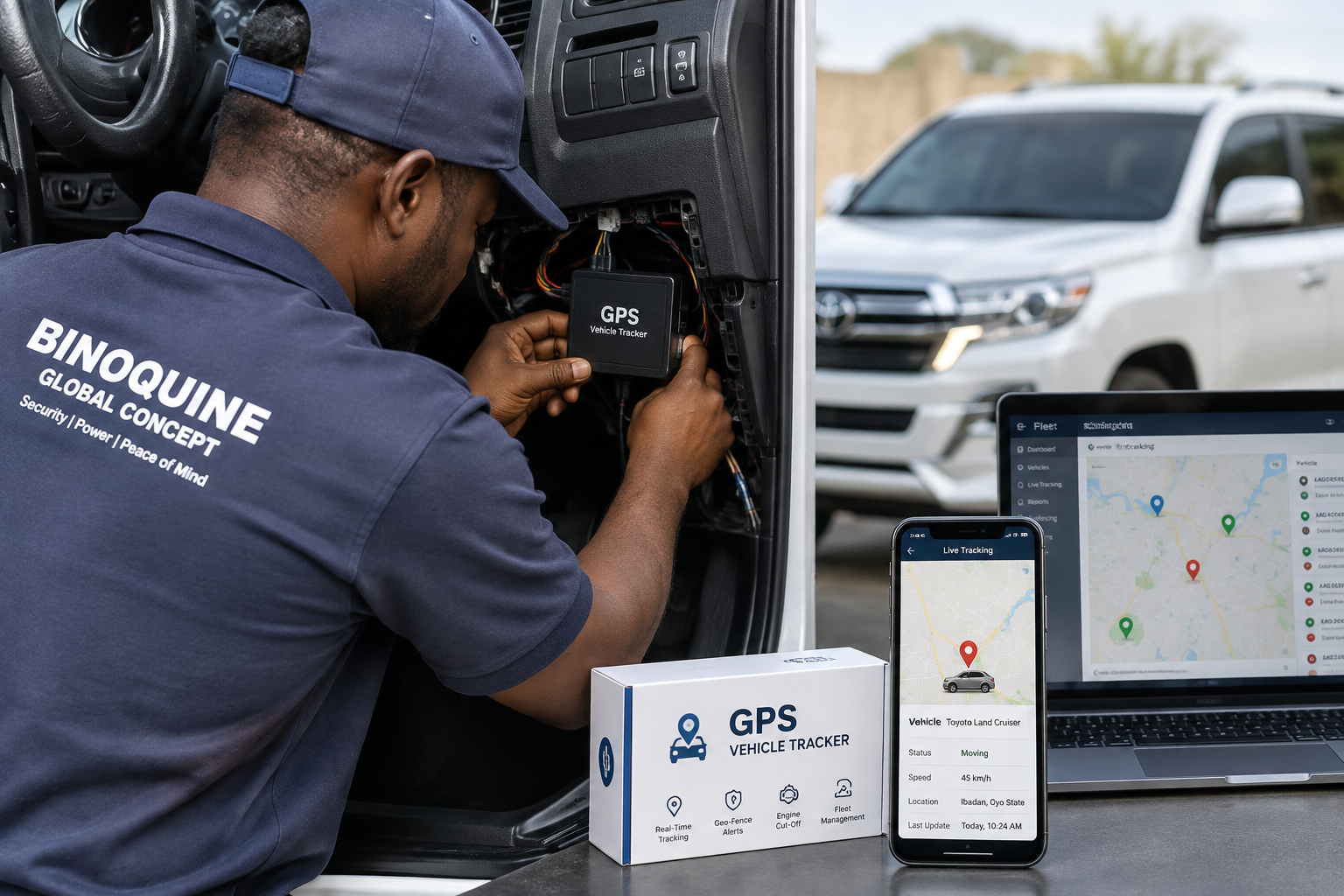 Vehicle Tracking Device Installation
