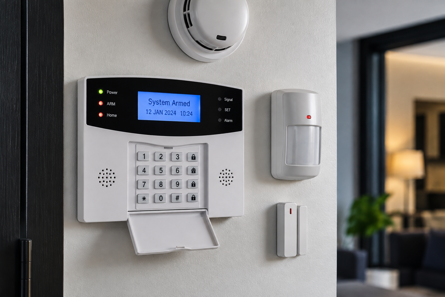 Intruder Alarm System Setup