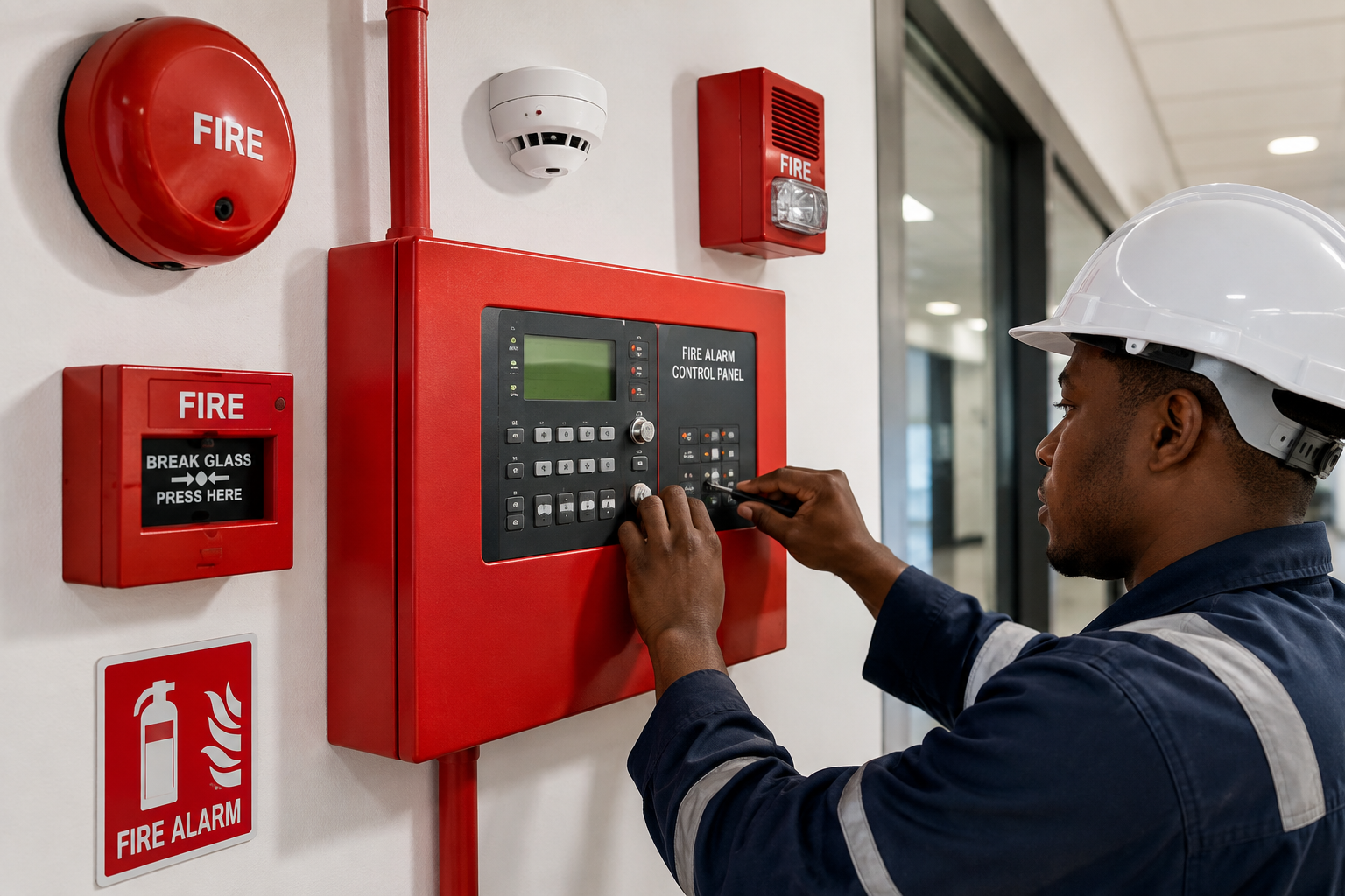 Fire Alarm System Detection Setup